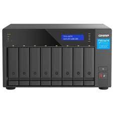 QNAP TVS-H874-I5-32G 8-bay QuTS hero NAS Intel Core i5-12400 6-core/12-thread up to 4.6GHz 32GB SO-DIMM